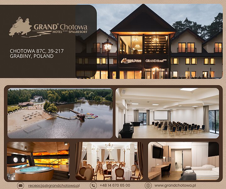 mozaika ze zdjęciami hotelu